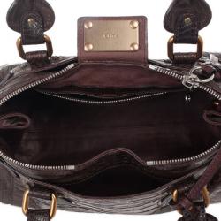 Chloe Croc Paddington Satchel