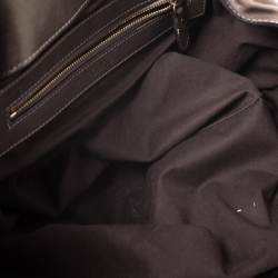 مملوكة مسبقًا Chloe Olive Green Leather Large Paraty Shopper Tote