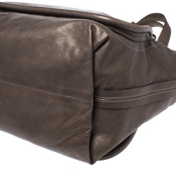 مملوكة مسبقًا Chloe Olive Green Leather Large Paraty Shopper Tote