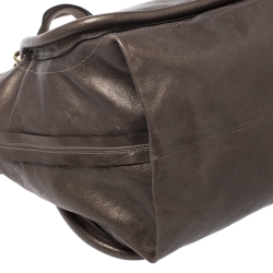 مملوكة مسبقًا Chloe Olive Green Leather Large Paraty Shopper Tote