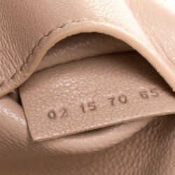 مملوكة مسبقًا Chloe Beige Python Medium Drew Shoulder Bag