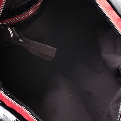 Pre Owned Chloe Black Patent Leather Audra Satchel