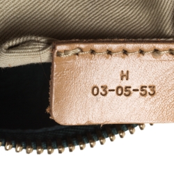 Pre Owned Chloe Olive Green Leather Satchel