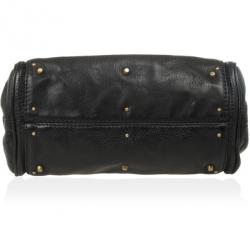 Pre Owned Chloe Black Mini Paddington Bag