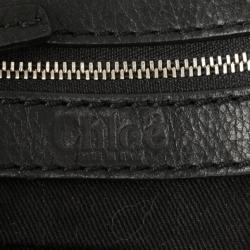 Pre Owned Chloe Black Mini Paddington Bag