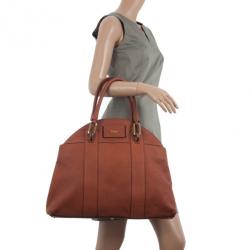 Pre Owned Chloe Tan Gemma Shoulder Bag
