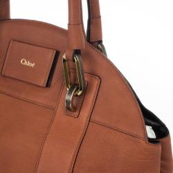 Pre Owned Chloe Tan Gemma Shoulder Bag
