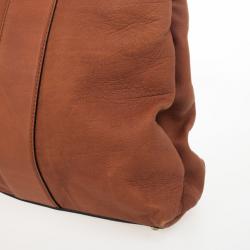 Pre Owned Chloe Tan Gemma Shoulder Bag