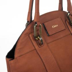 Pre Owned Chloe Tan Gemma Shoulder Bag