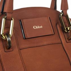Pre Owned Chloe Tan Gemma Shoulder Bag