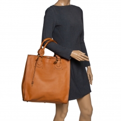 Pre Owned Chloe Tan Leather Pure Paddington Tote