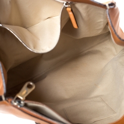 Pre Owned Chloe Tan Leather Pure Paddington Tote
