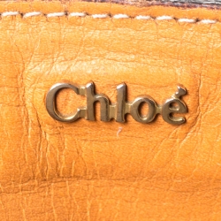 Pre Owned Chloe Tan Leather Pure Paddington Tote