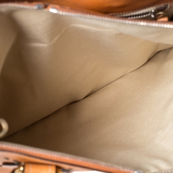 Pre Owned Chloe Tan Leather Pure Paddington Tote