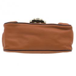 Pre Owned حقيبة كلوي ميني إلسي جلد بني كروس