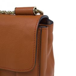 Pre Owned حقيبة كلوي ميني إلسي جلد بني كروس