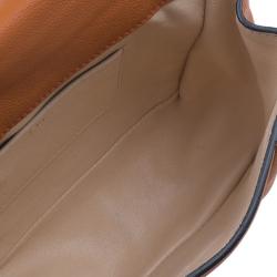 Pre Owned حقيبة كلوي ميني إلسي جلد بني كروس