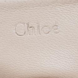 Pre Owned حقيبة كلوي ميني إلسي جلد بني كروس