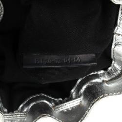 Pre Owned Chloe Metallic Mesh Drawstring Bag