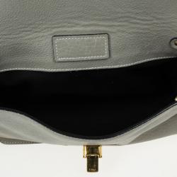 مملوكة مسبقًا Chloé Grey Leather Sally Small Shoulder Bag