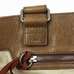 Pre Owned Chloe Denim Logo Tote