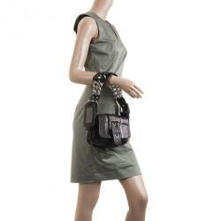 Pre Owned Chloe Black Leather Shoulder Bag