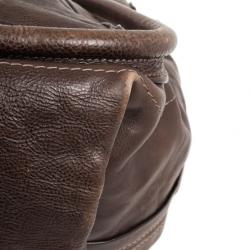 مملوكة مسبقًا Chloe Brown Leather Paraty Tote