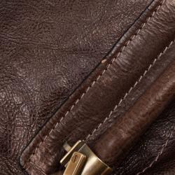 مملوكة مسبقًا Chloe Brown Leather Paraty Tote