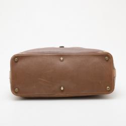 مملوكة مسبقًا Chloe Brown Leather Kerala Large Tote