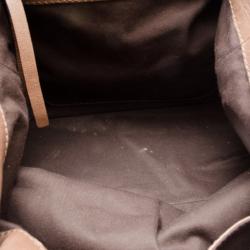 مملوكة مسبقًا Chloe Brown Leather Kerala Large Tote