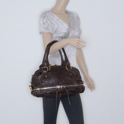 Pre Owned Chloe Leather Paddington Zippy Satchel 