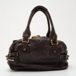 Pre Owned Chloe Leather Paddington Zippy Satchel 