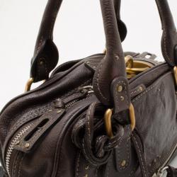 Pre Owned Chloe Leather Paddington Zippy Satchel 