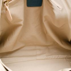 Pre Owned Chloe Large Turquoise Paraty Bag