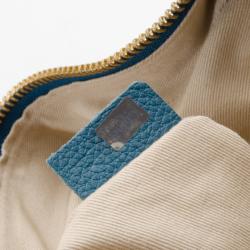 Pre Owned Chloe Large Turquoise Paraty Bag