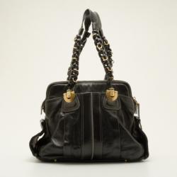 مملوكة مسبقًا Chloe Black Leather Heloise Tote 