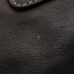 Pre Owned Chloe Brown Medium Edith Satchel