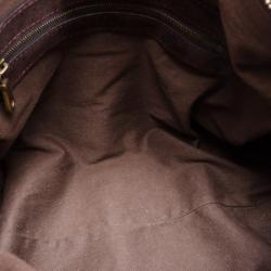 Pre Owned Chloe Dark Brown Silverado Satchel