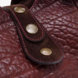 Pre Owned Chloe Dark Brown Silverado Satchel