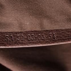 Pre Owned Chloe Dark Brown Silverado Satchel