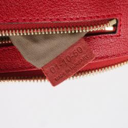 Pre Owned Chloe Red Extra Large Elsie Bag