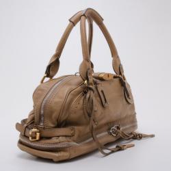 Pre Owned Chloe East West Paddington Zippy Satchel