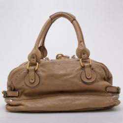 Pre Owned Chloe East West Paddington Zippy Satchel
