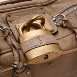 Pre Owned Chloe East West Paddington Zippy Satchel