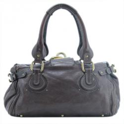 Pre Owned Chloe Medium Paddington Brown Satchel