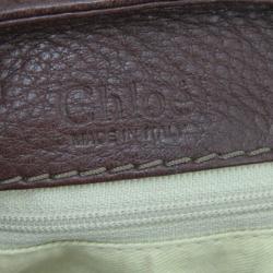 Pre Owned Chloe Medium Paddington Brown Satchel