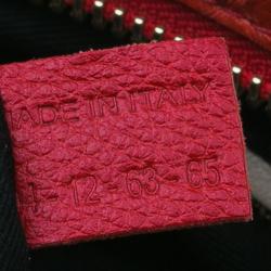 مملوكة مسبقًا حقيبة كتف كلوي باراتي جلد ثعبان حمراء متوسطة