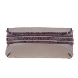Pre Owned Chloe Purple Leather Limited Edition Clutch