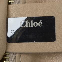 Pre Owned Chloe Purple Leather Limited Edition Clutch