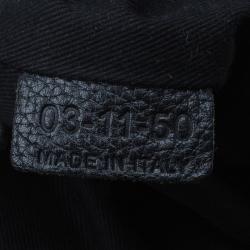 مملوكة مسبقًا Chloe Black Leather Large Paraty Shoulder Bag